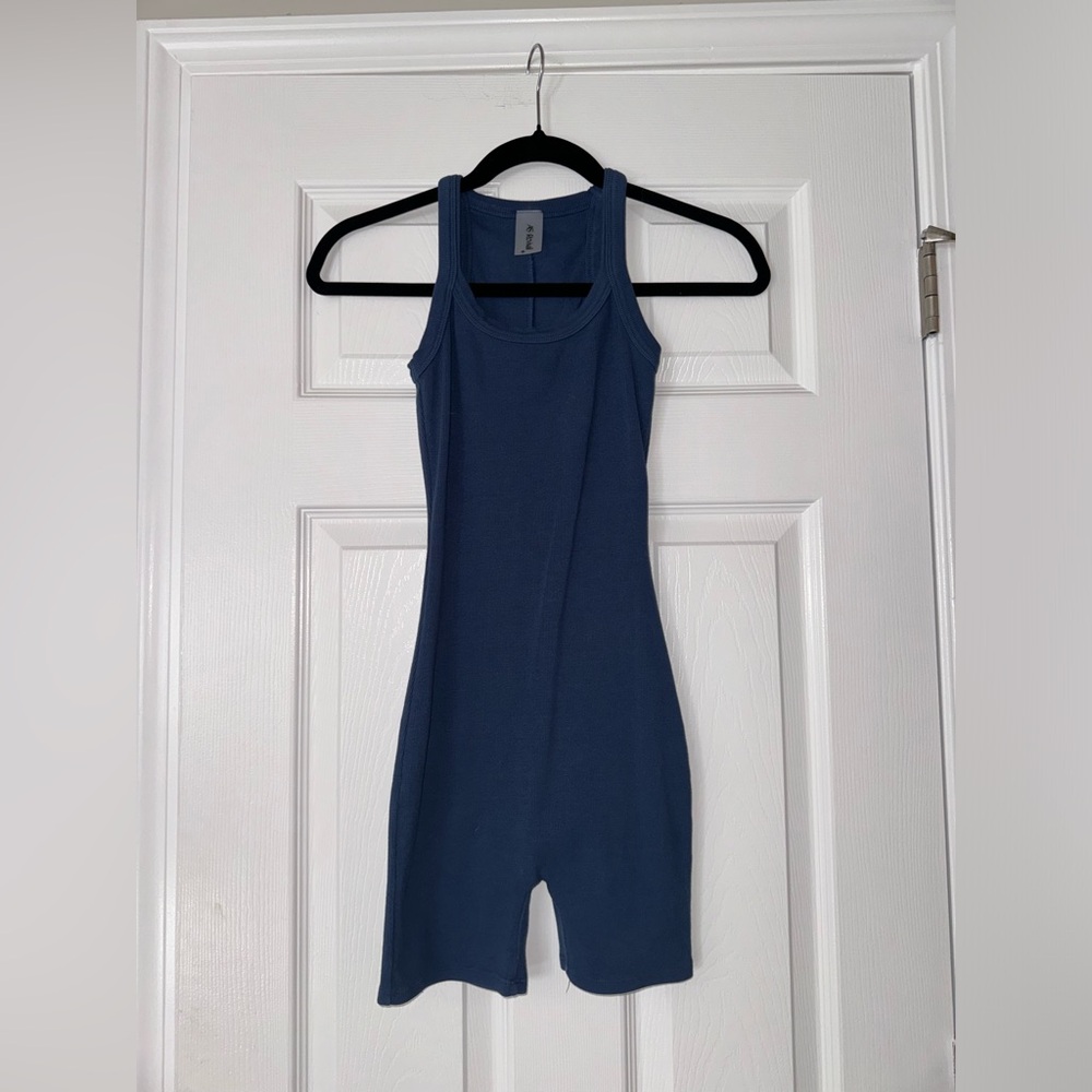 Altar’d State Revival Navy One Piece Romper